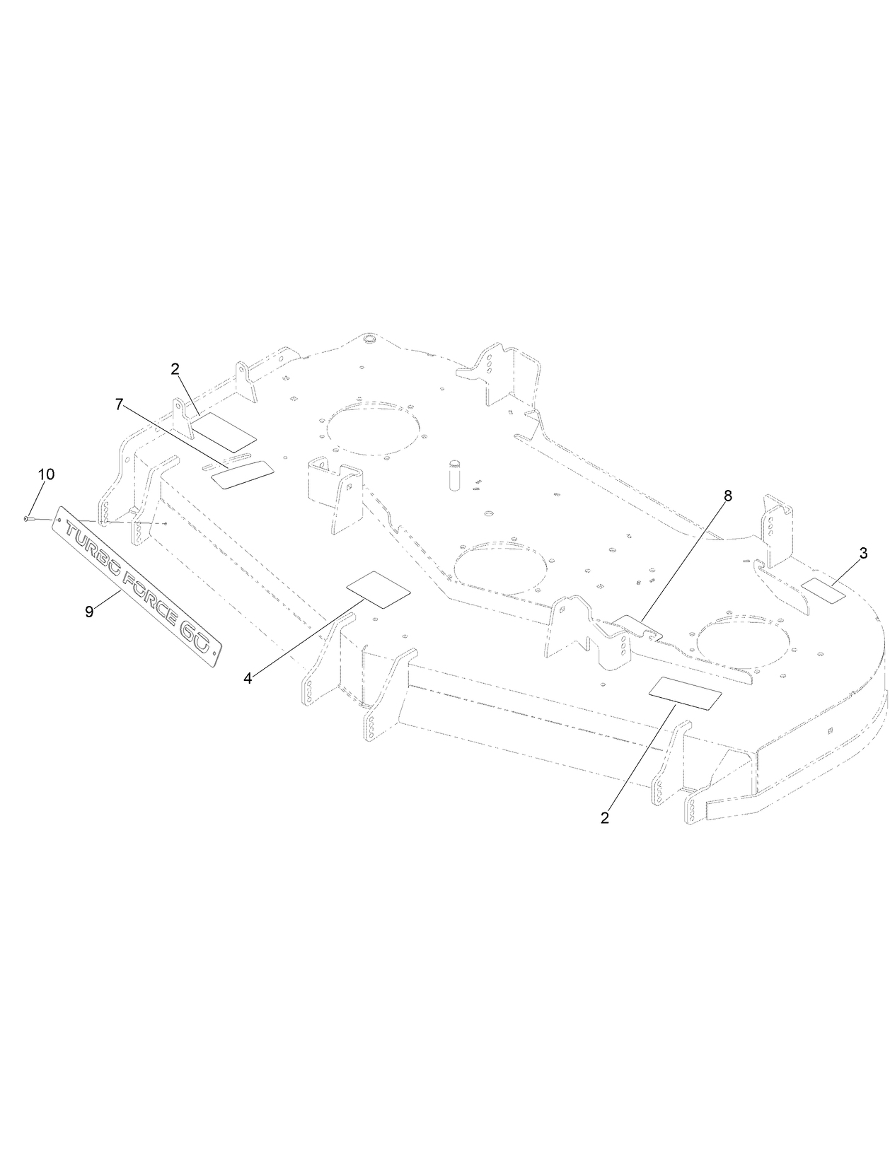 Deck Assembly No. 145-1617