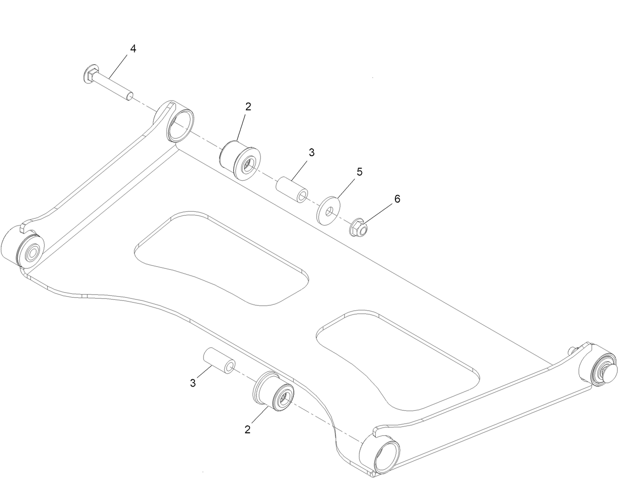 Deck Strut Assembly No. 161-6805