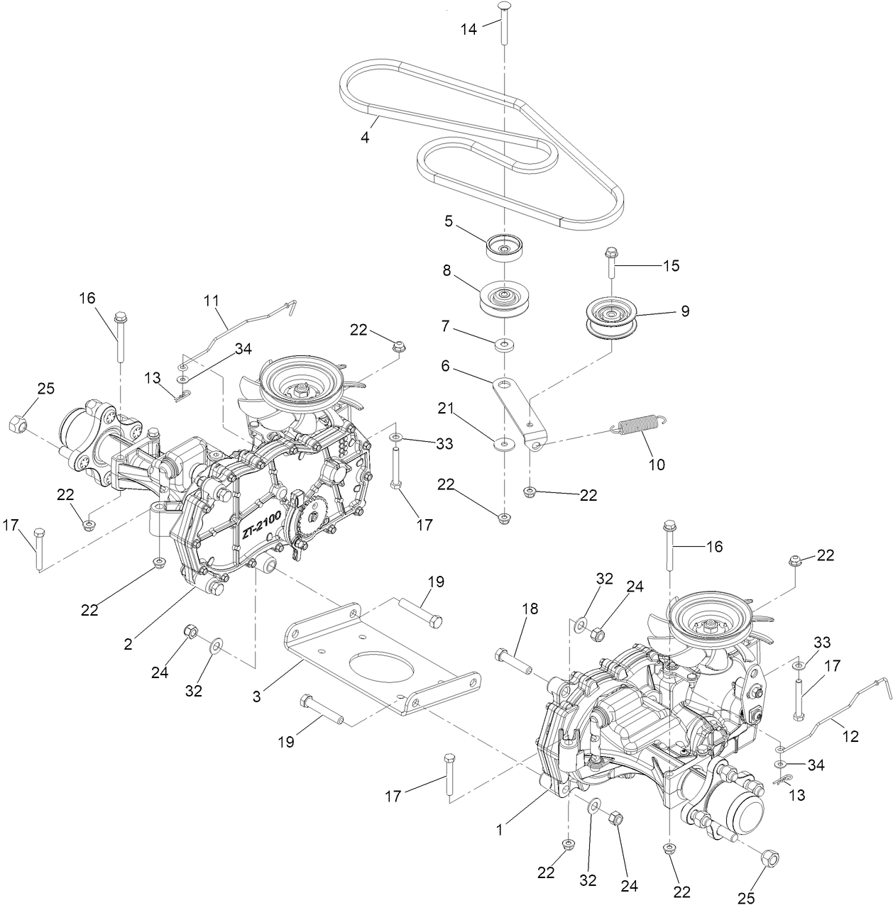 Traction Drive Assembly