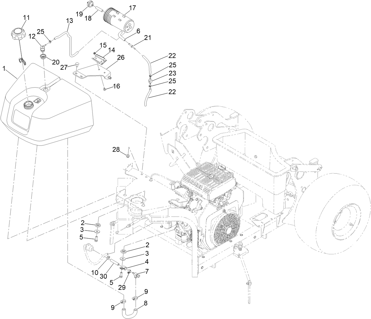 Fuel System Assembly