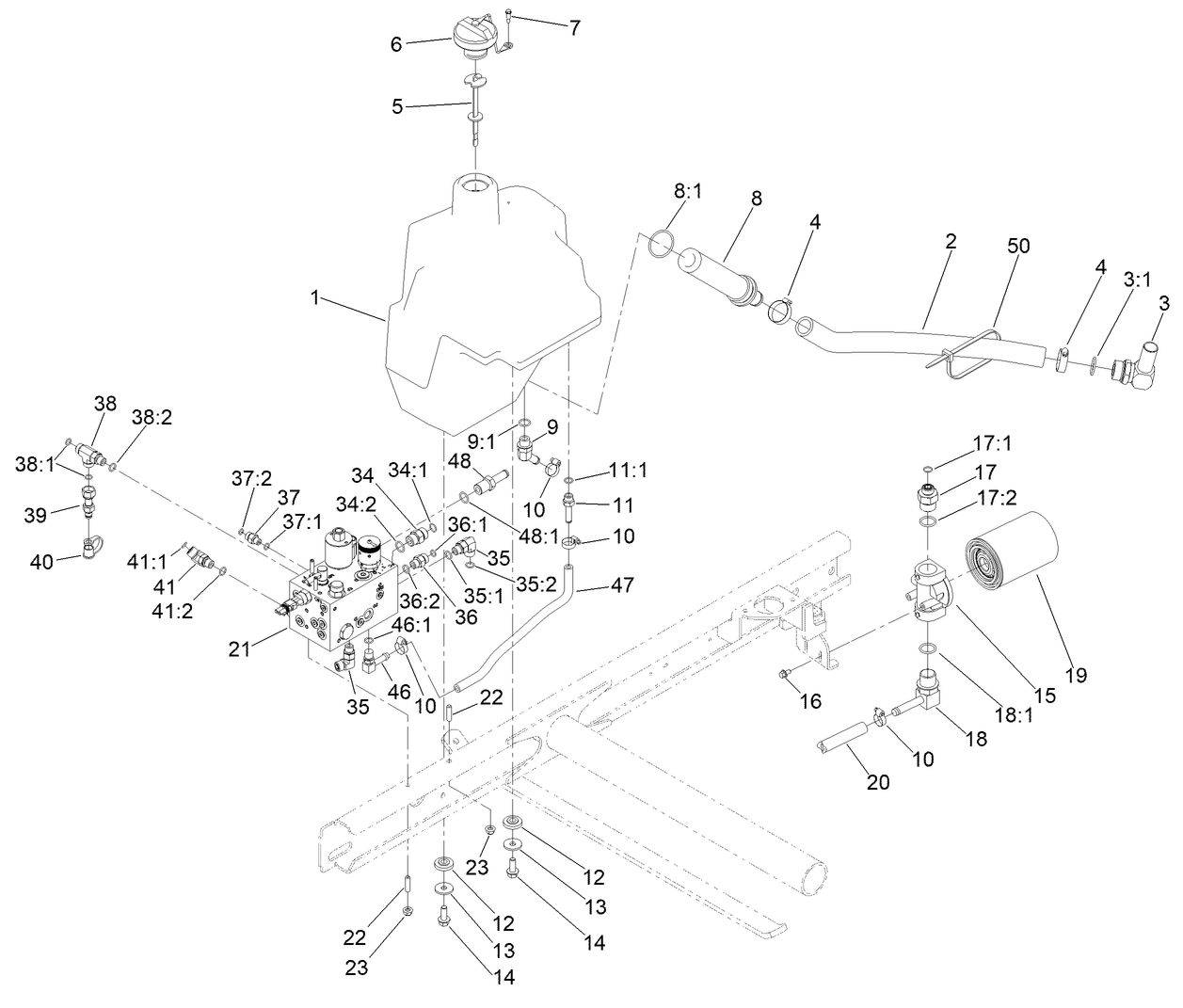 Hydraulic Tank Assembly