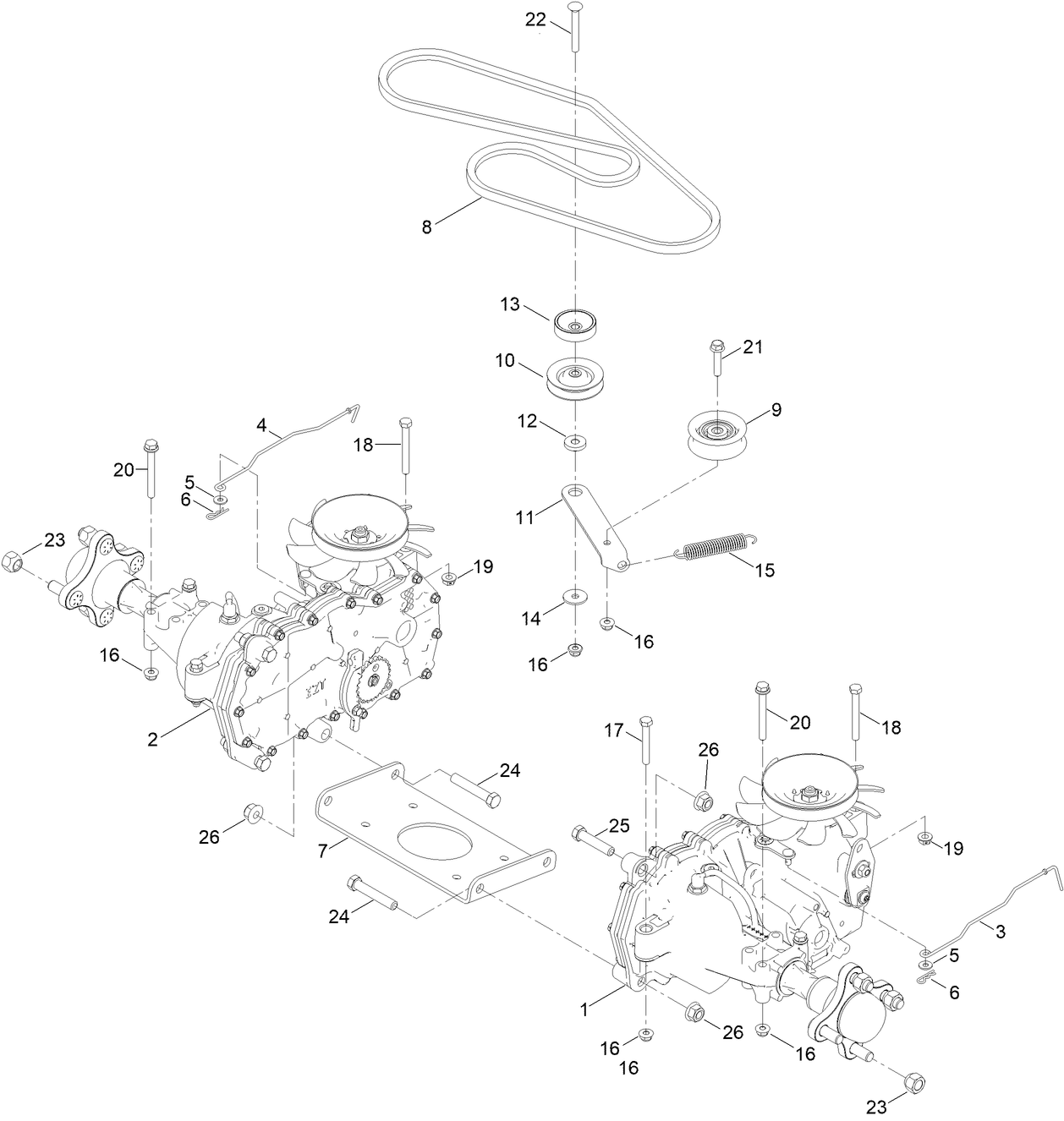 Traction Drive Assembly