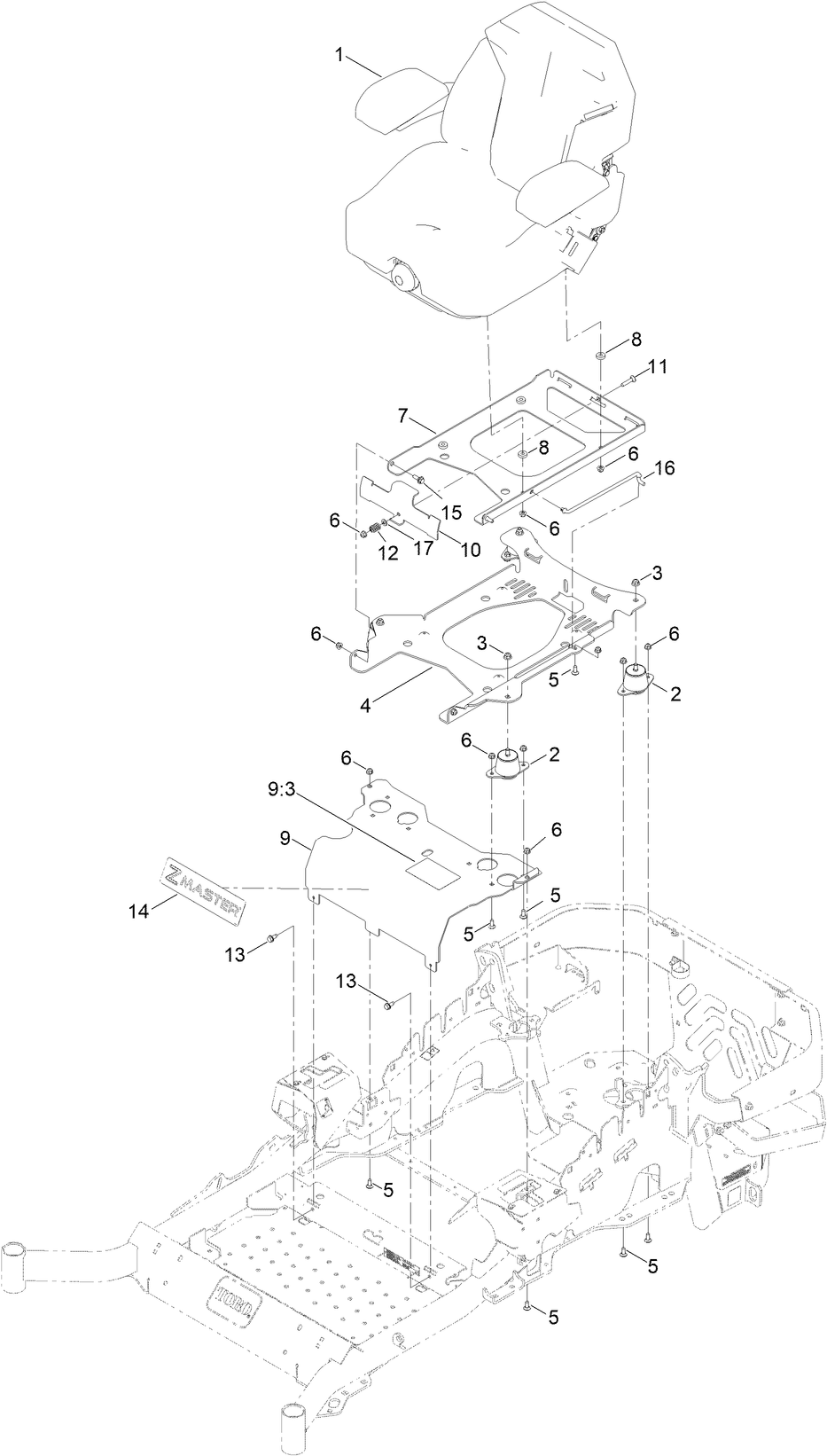 Seat Mounting Assembly