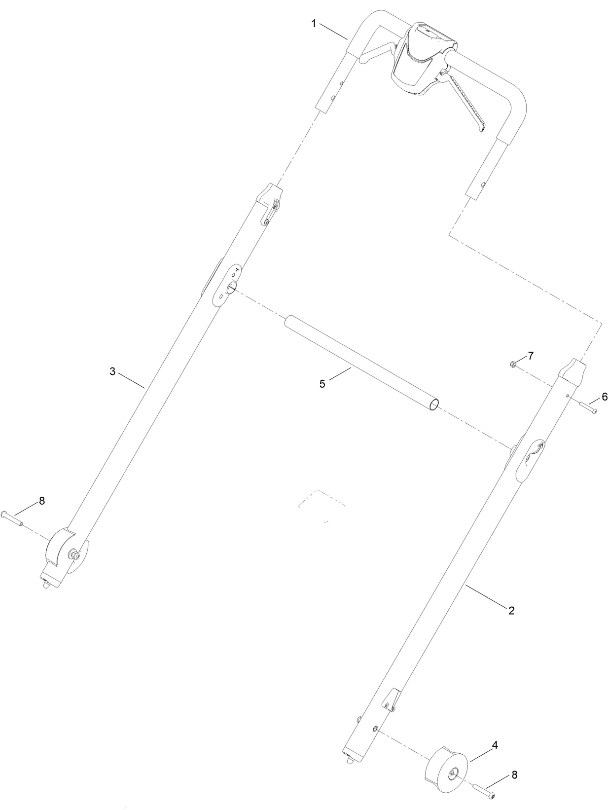 Handle Bar Control Assembly
