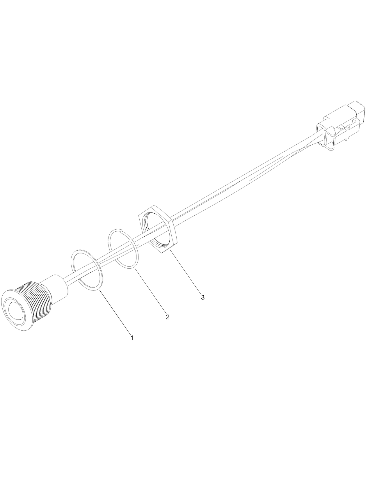 Red LED Indicator Lamp Assembly No. 122-0630