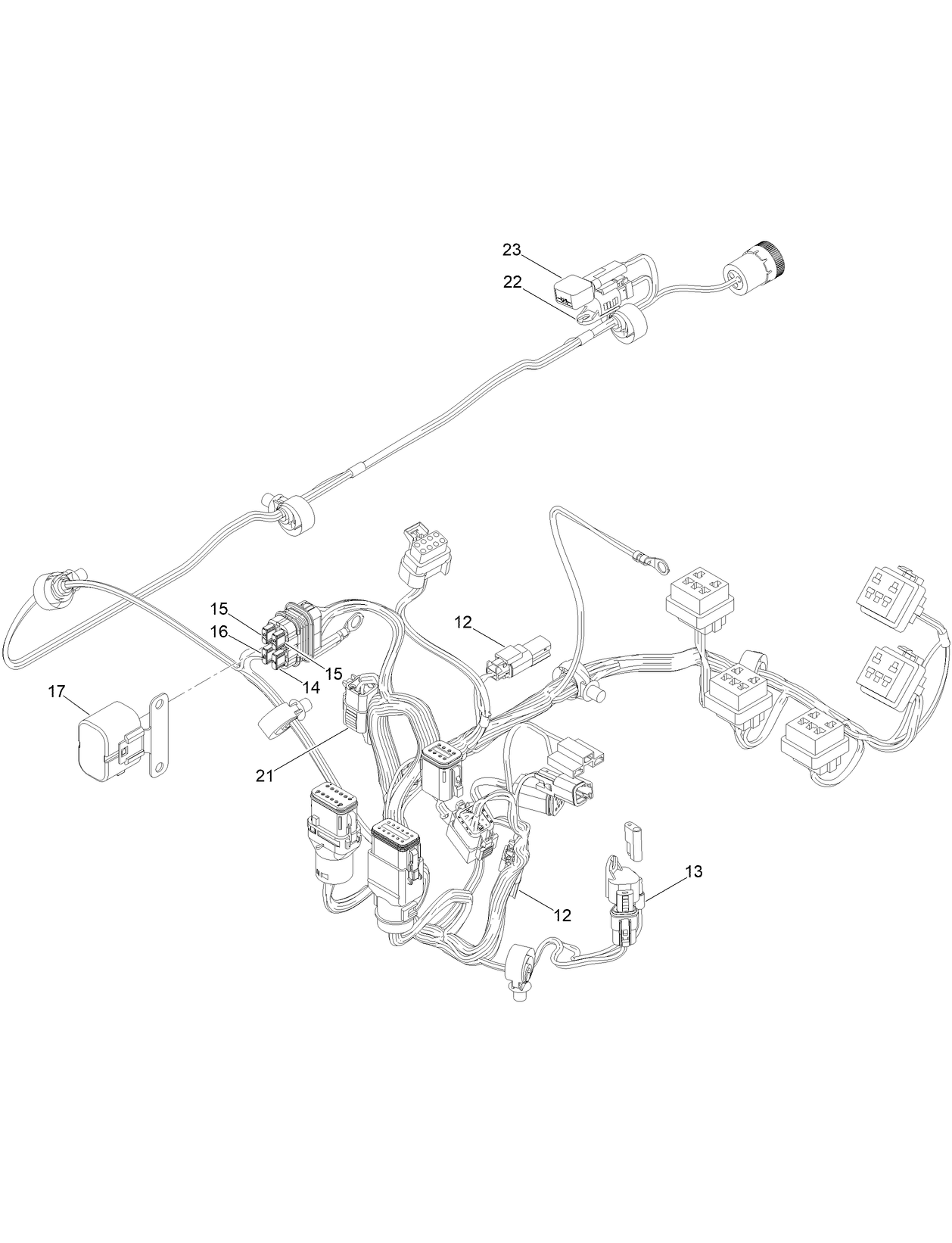 Wire Harness Assembly No. 122-3530
