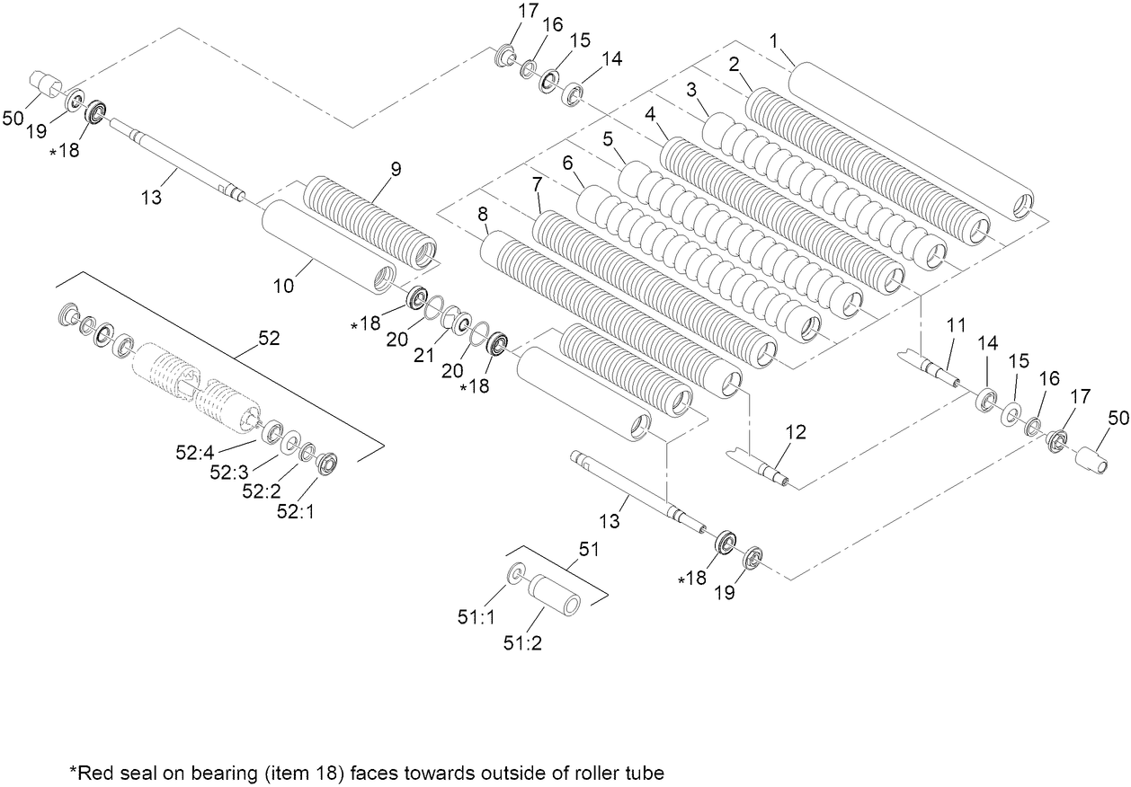 Optional Front Roller Assemblies