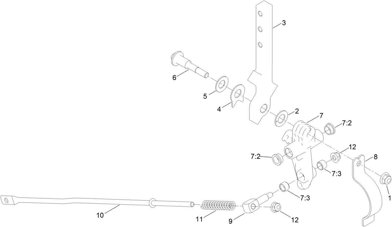 Left and Right Motion Contol Assembly