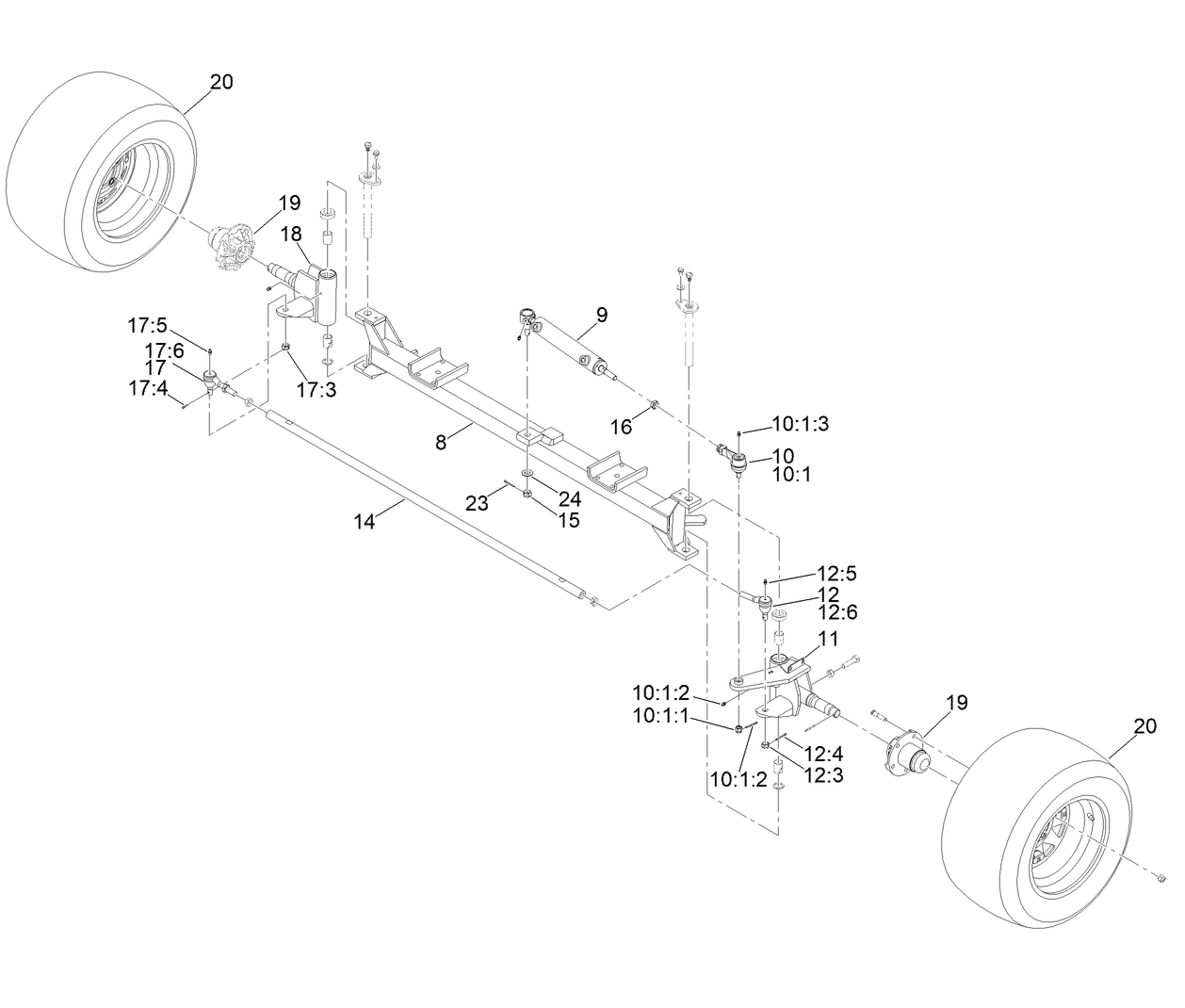 Front Axle Assembly