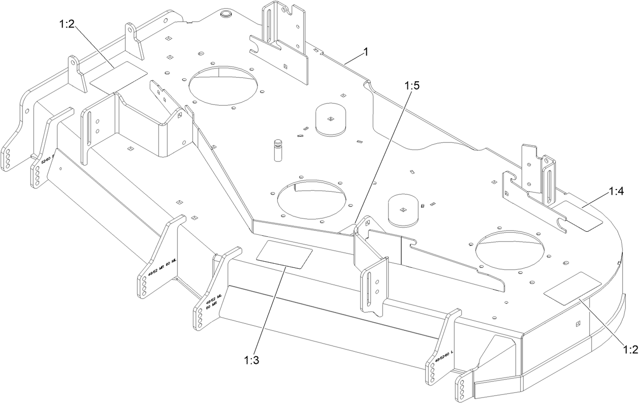 Deck Decal Assembly No. 147-7372