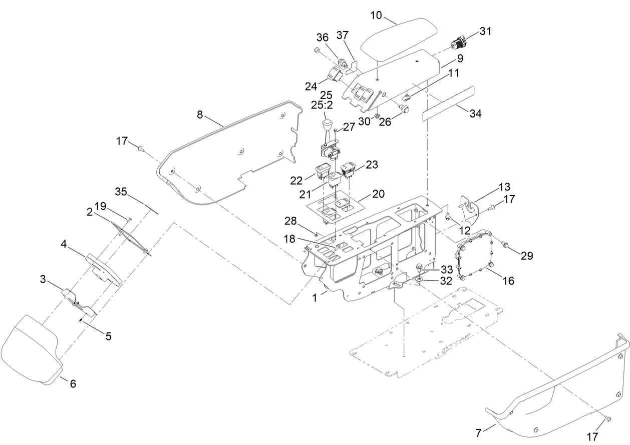 Control Console Assembly