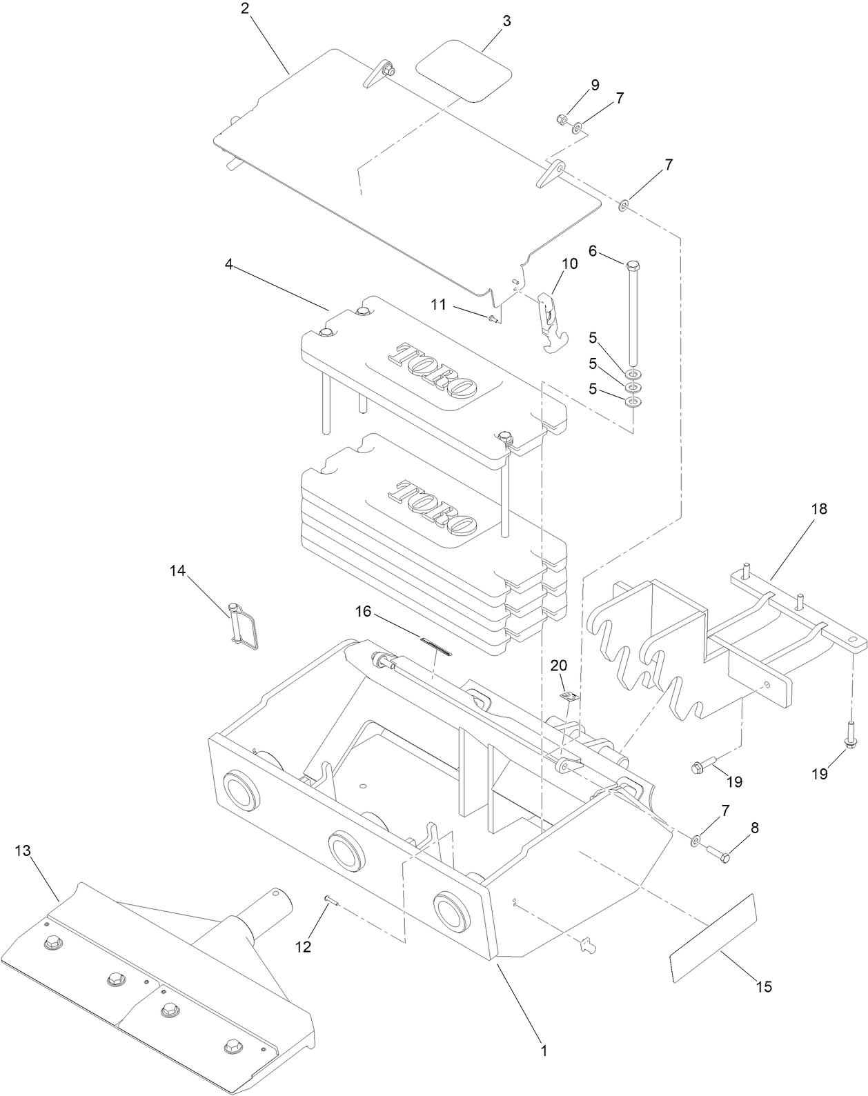 Floor Scraper Assembly