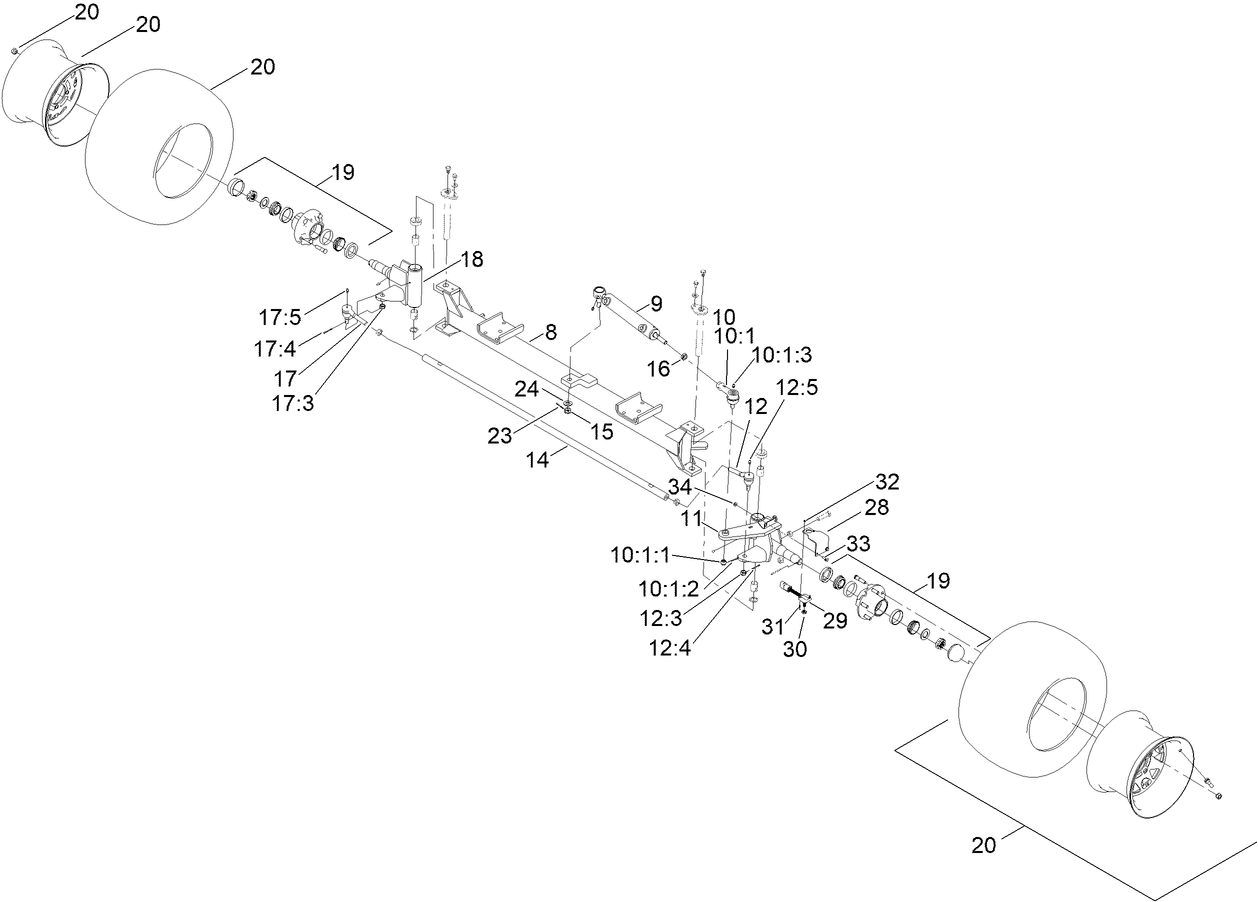 Front Axle Assembly