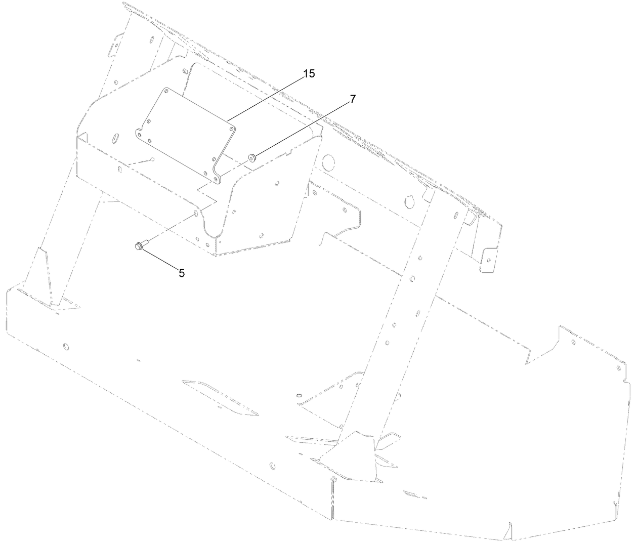 Control Console and Manifold Mount Assembly