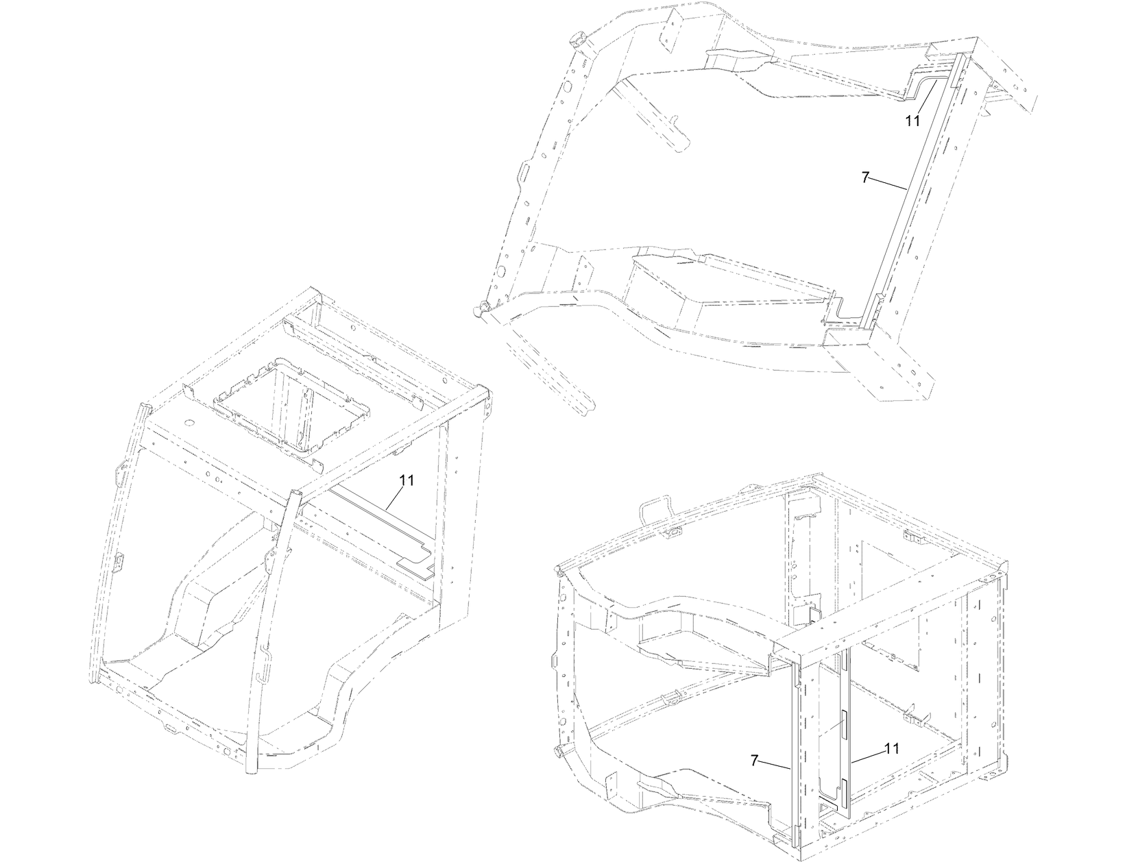 Interior Foam and Carpet Assembly