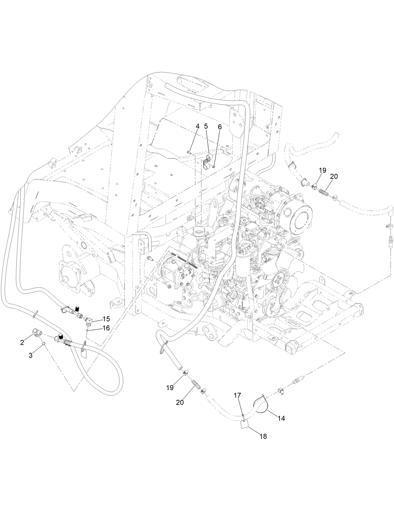 Miscellaneous Heat/AC Parts Assembly