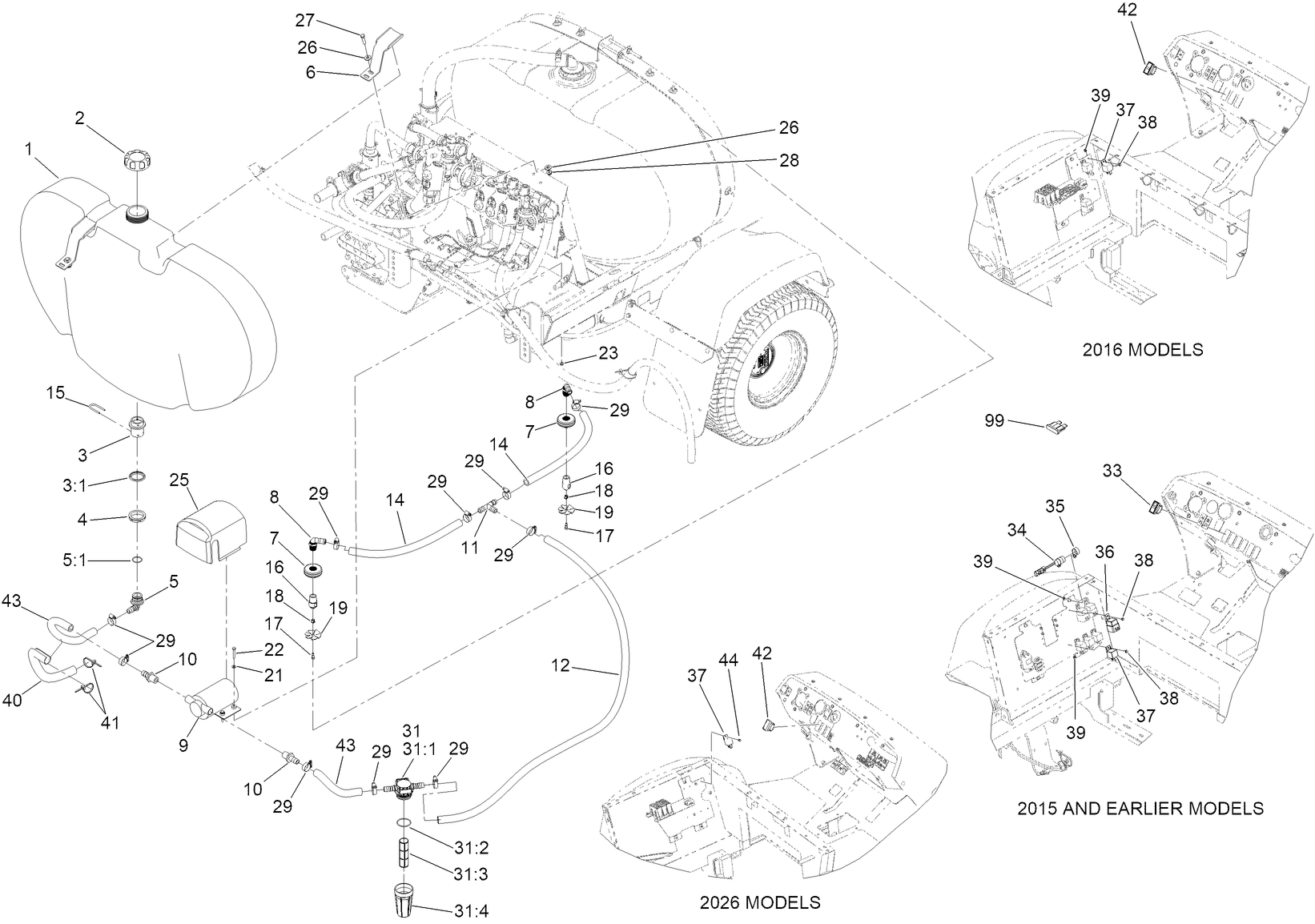 Tank Rinse Kit Assembly