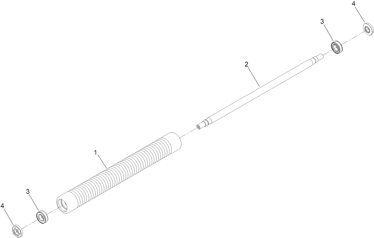 EXT Narrow Wiehle Roller Assembly No. 147-1143
