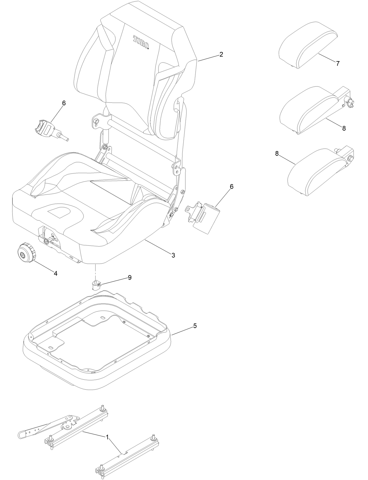 Seat Assembly No. 147-0149