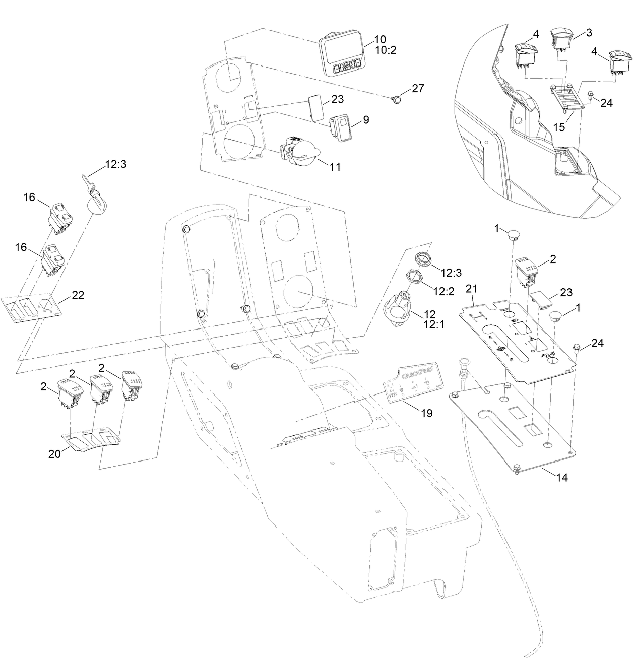 Control Console Assembly