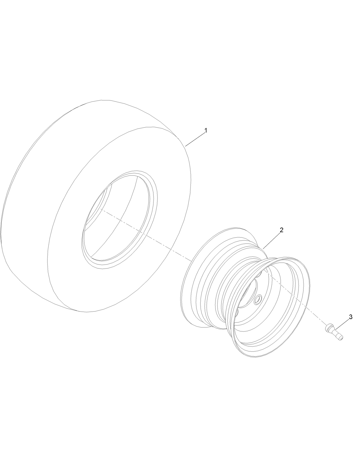 Tire and Wheel Assembly No 142-5511