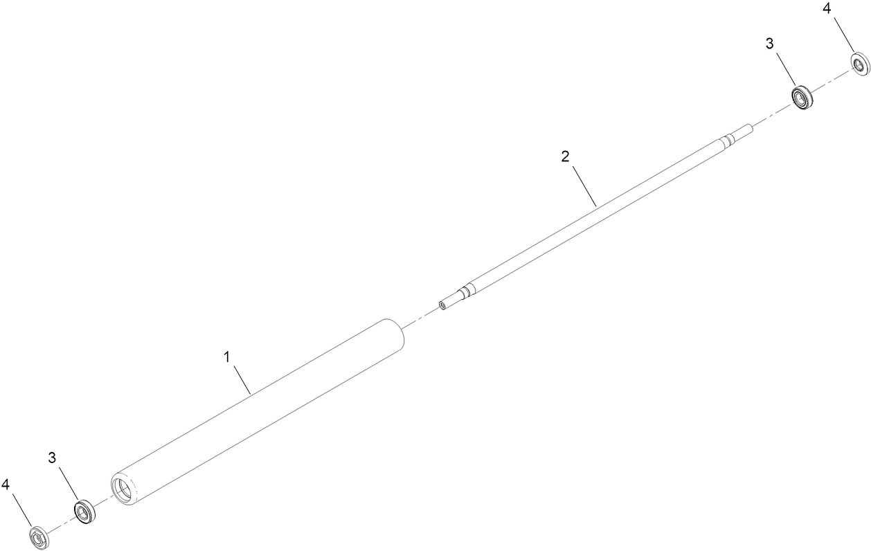 Full Front Roller Assembly No. 147-1203