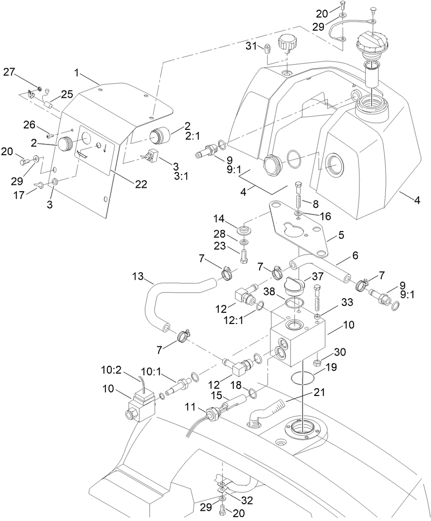 Leak Detector Kit Assembly
