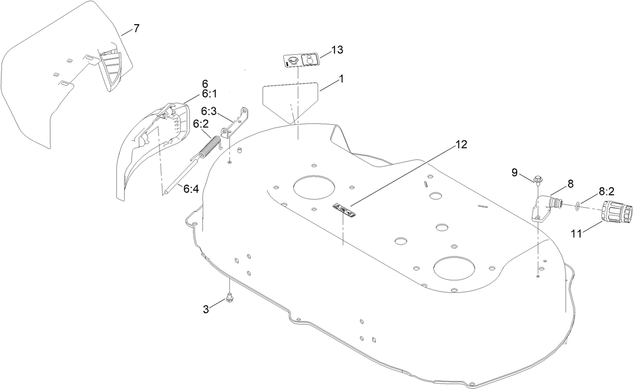 Side Discharge Chute Assembly