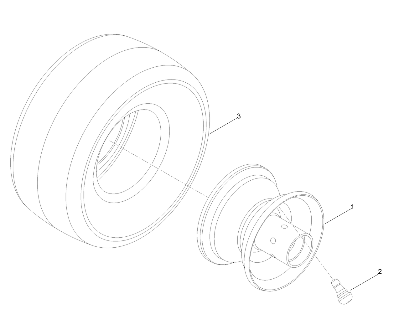 Wheel and Tire Assembly No. 147-7916