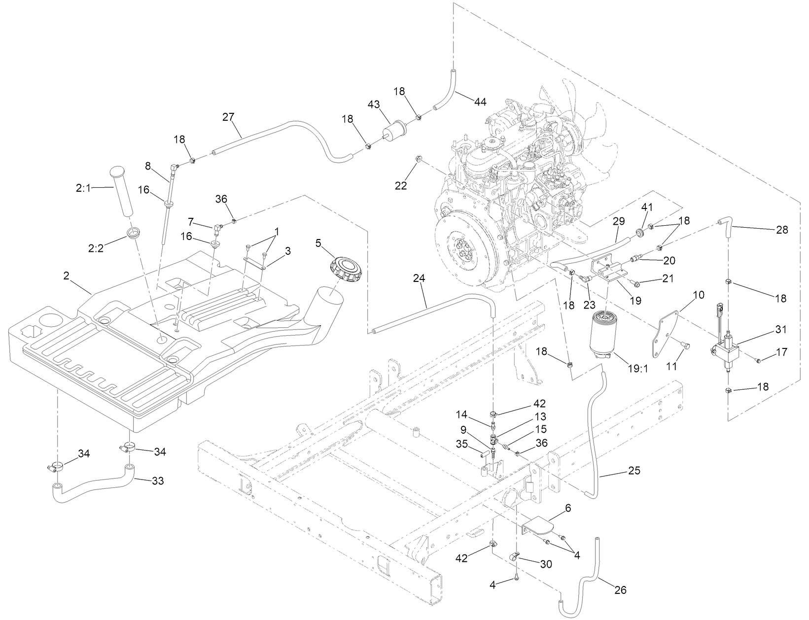 Fuel System Assembly