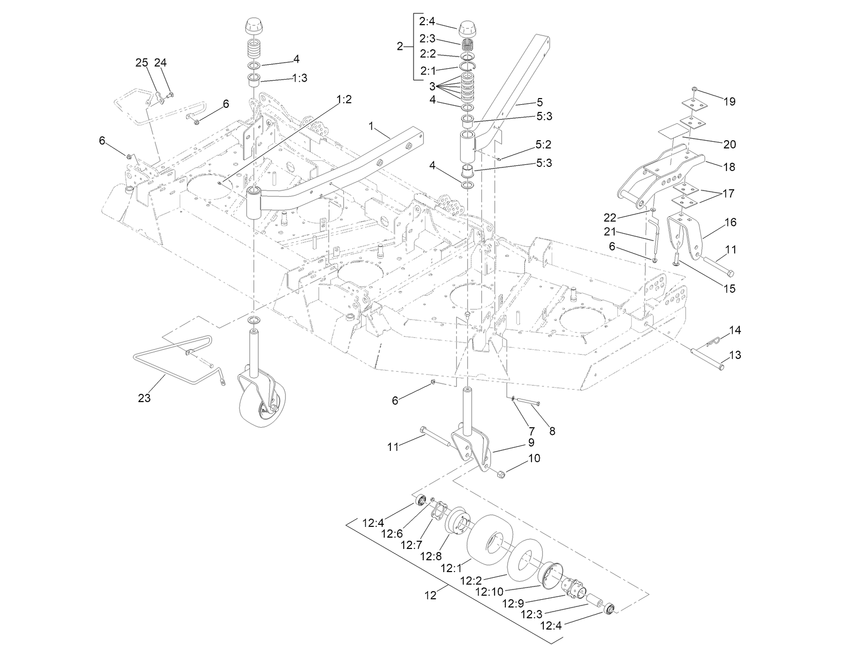 Caster Wheel Assembly