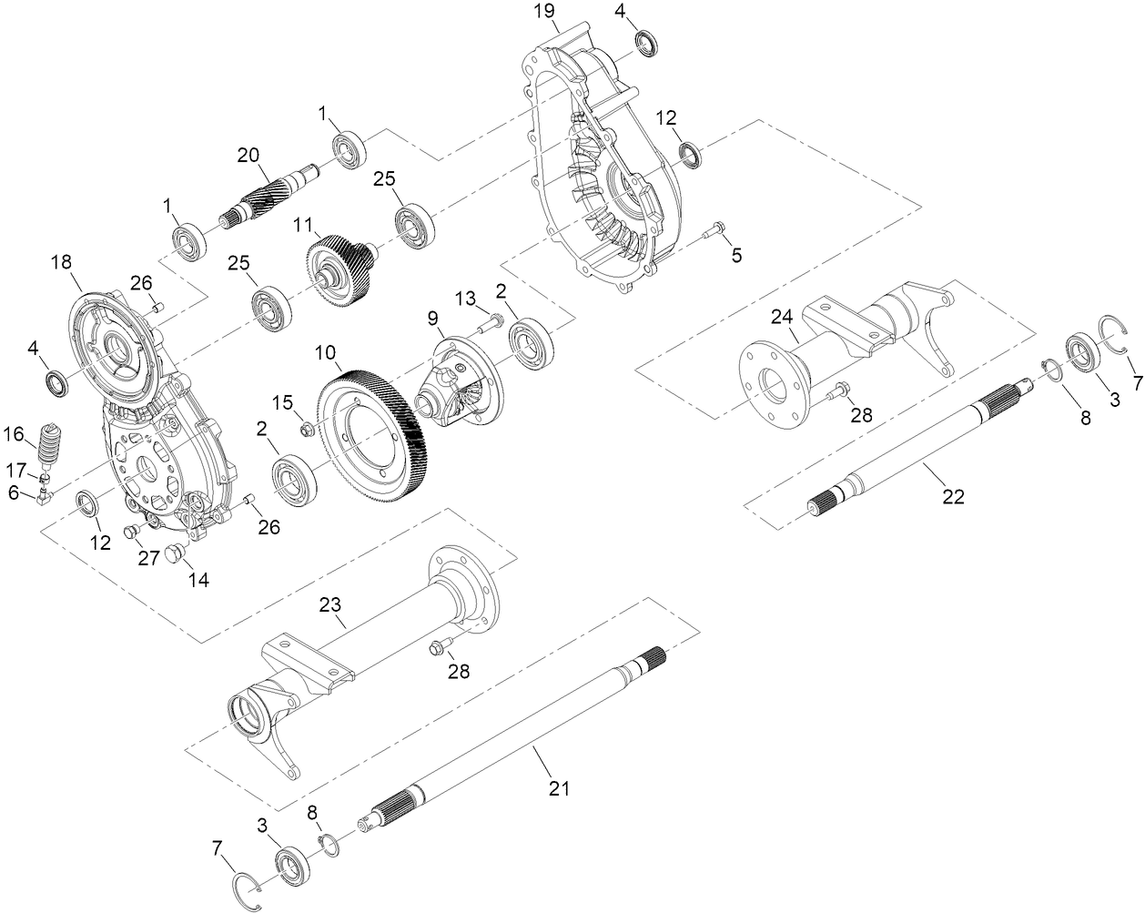 Transaxle Assembly No. 161-5295