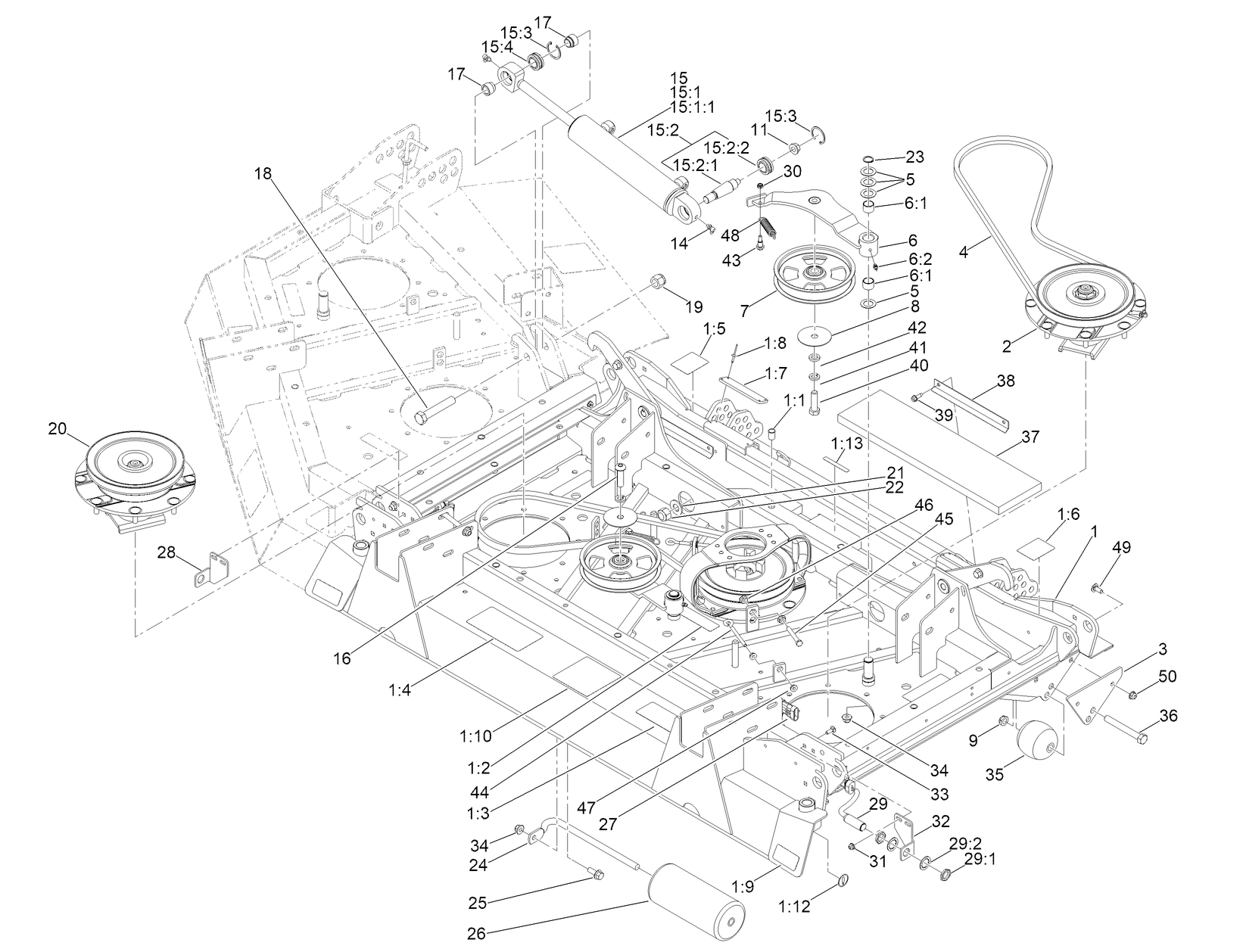 Center Deck Assembly