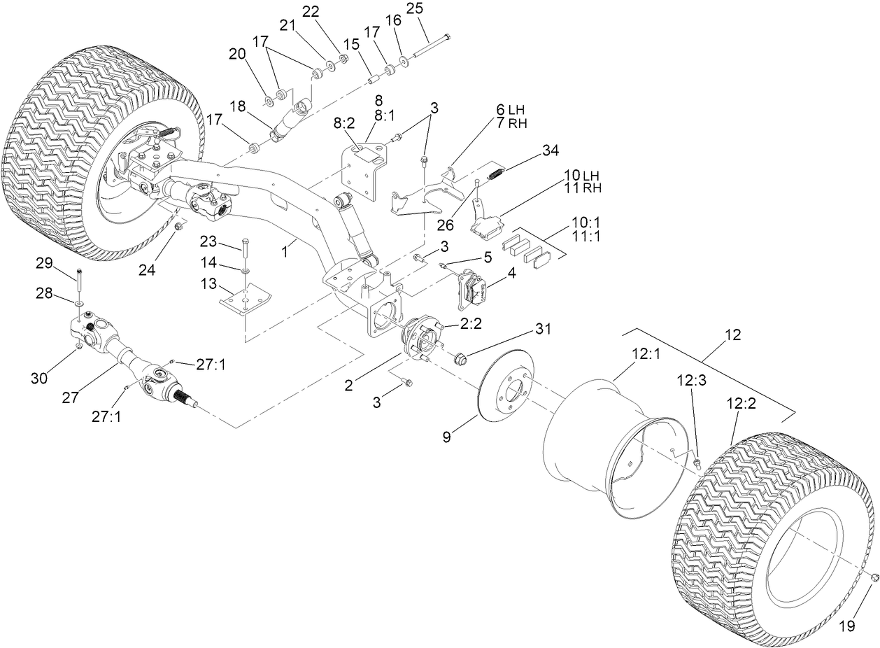 Rear Axle Assembly