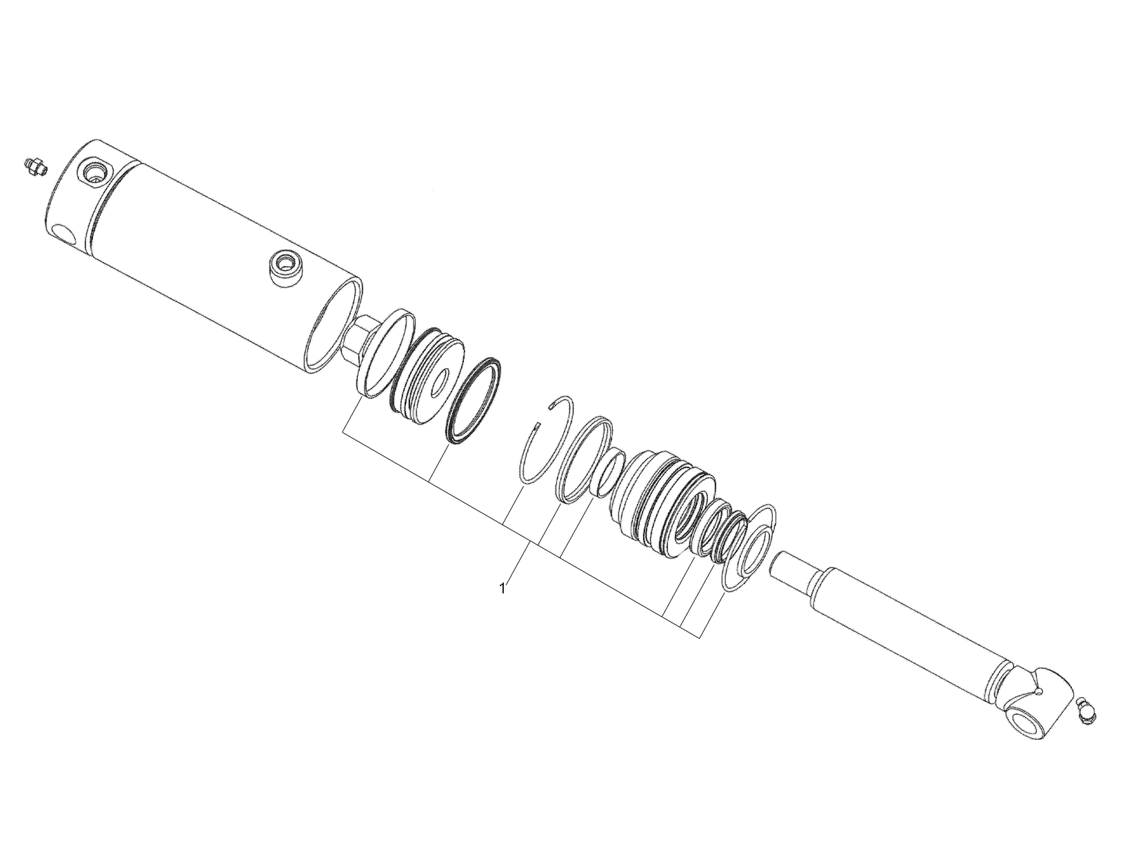 Hydraulic Cylinder No. 139-0854