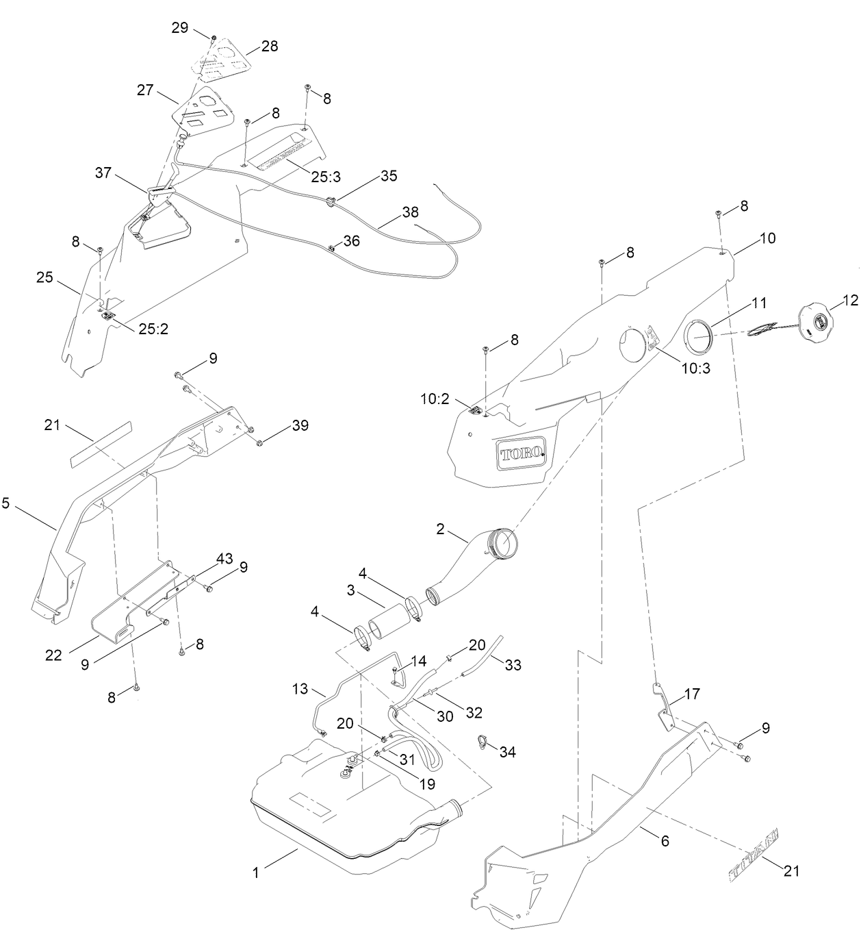Fuel System Assembly