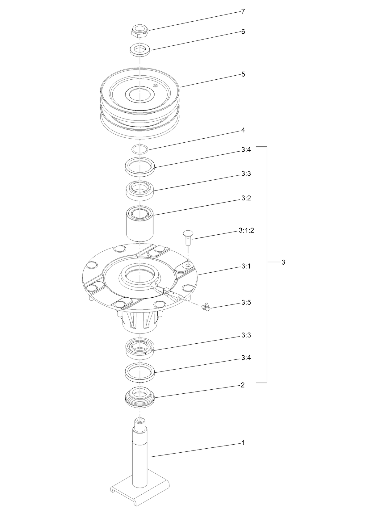 Double Spindle Assembly No. 139-3175