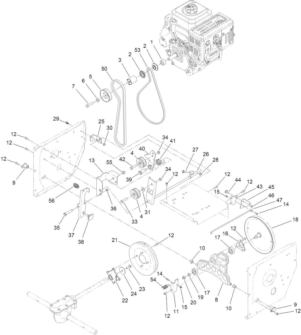 Auger Drive Assembly