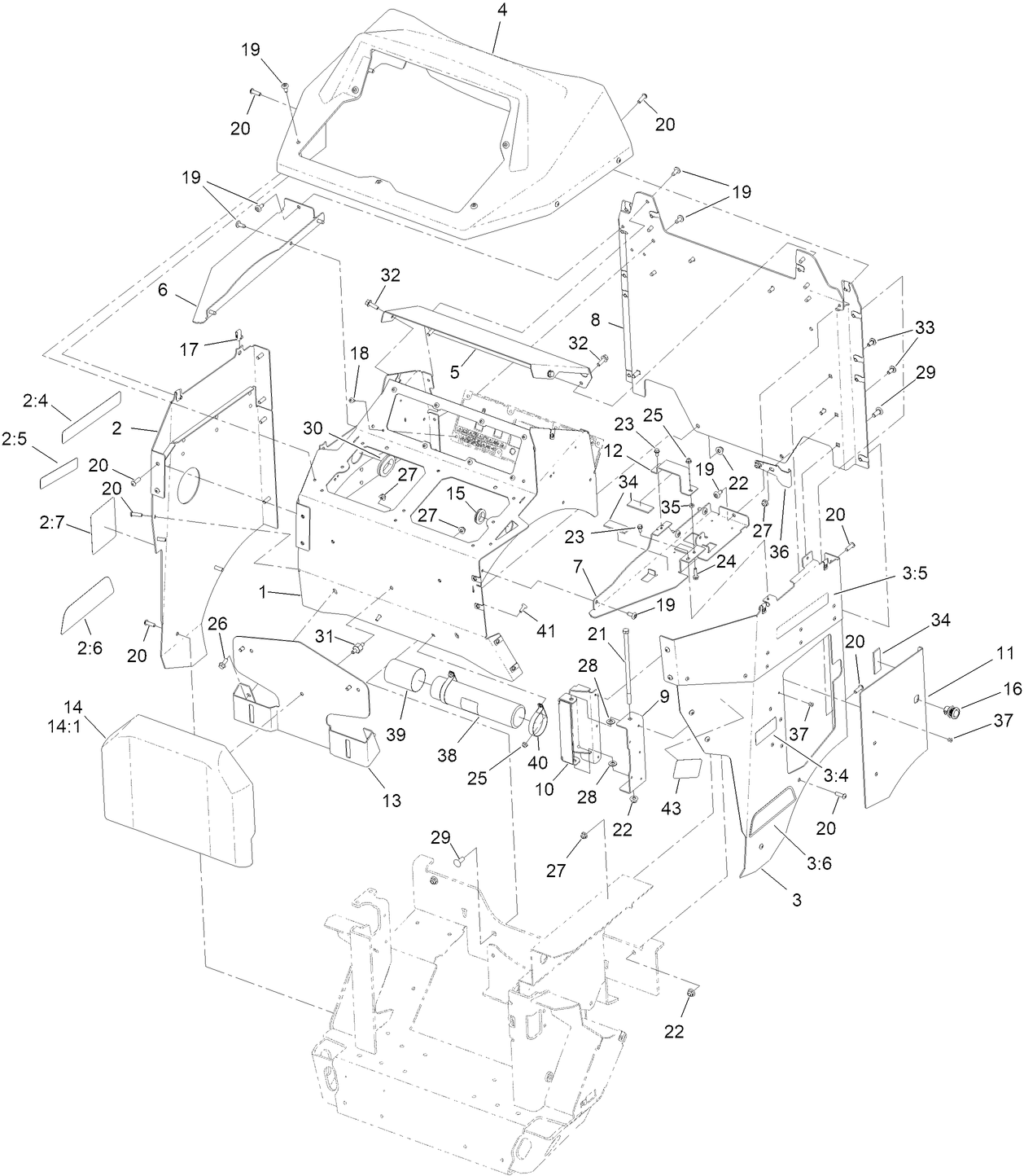 Tower and Hood Assembly