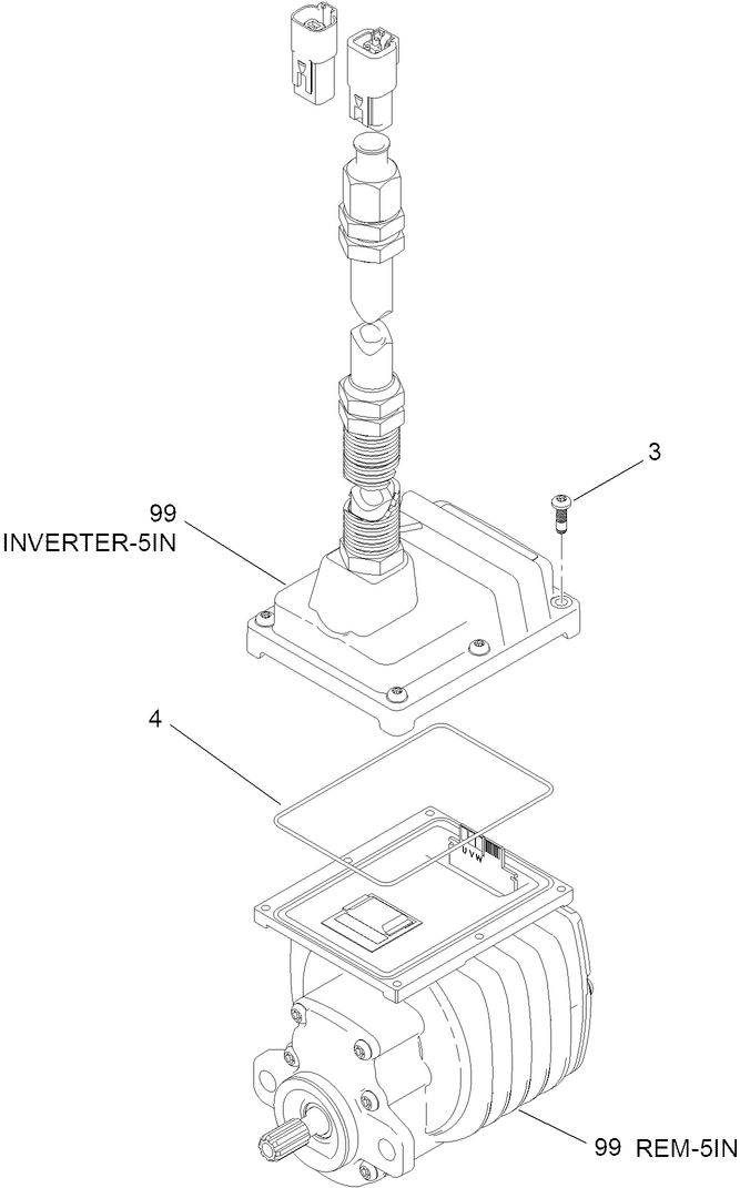 Electric Reel Motor Assembly