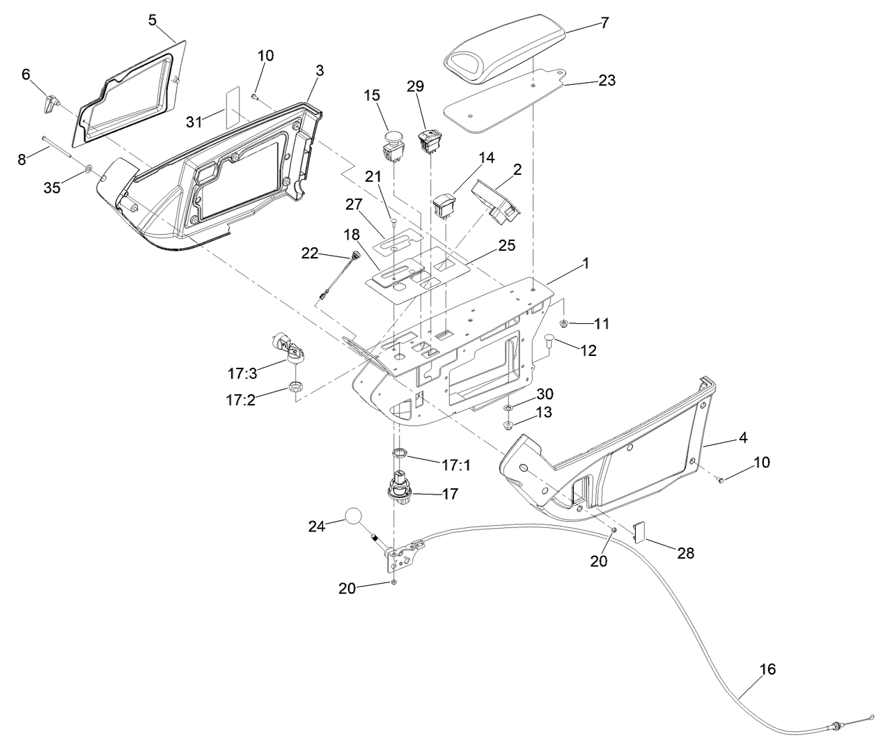 Control Console Assembly