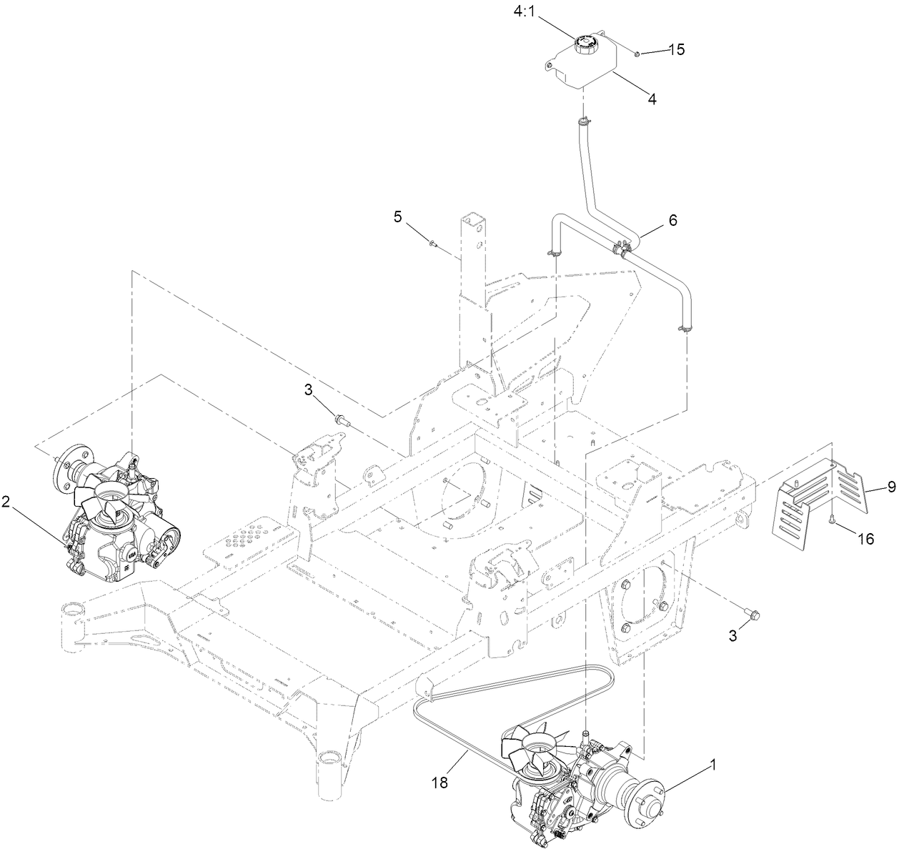 Hydraulic Drive  Assembly