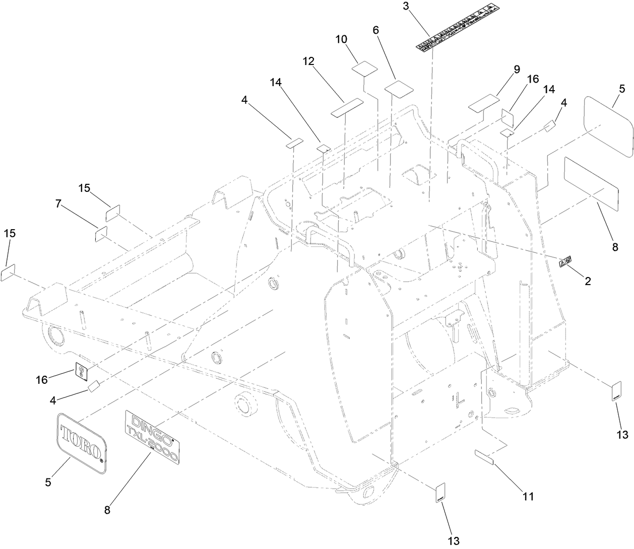 Frame Assembly No. 163-8897