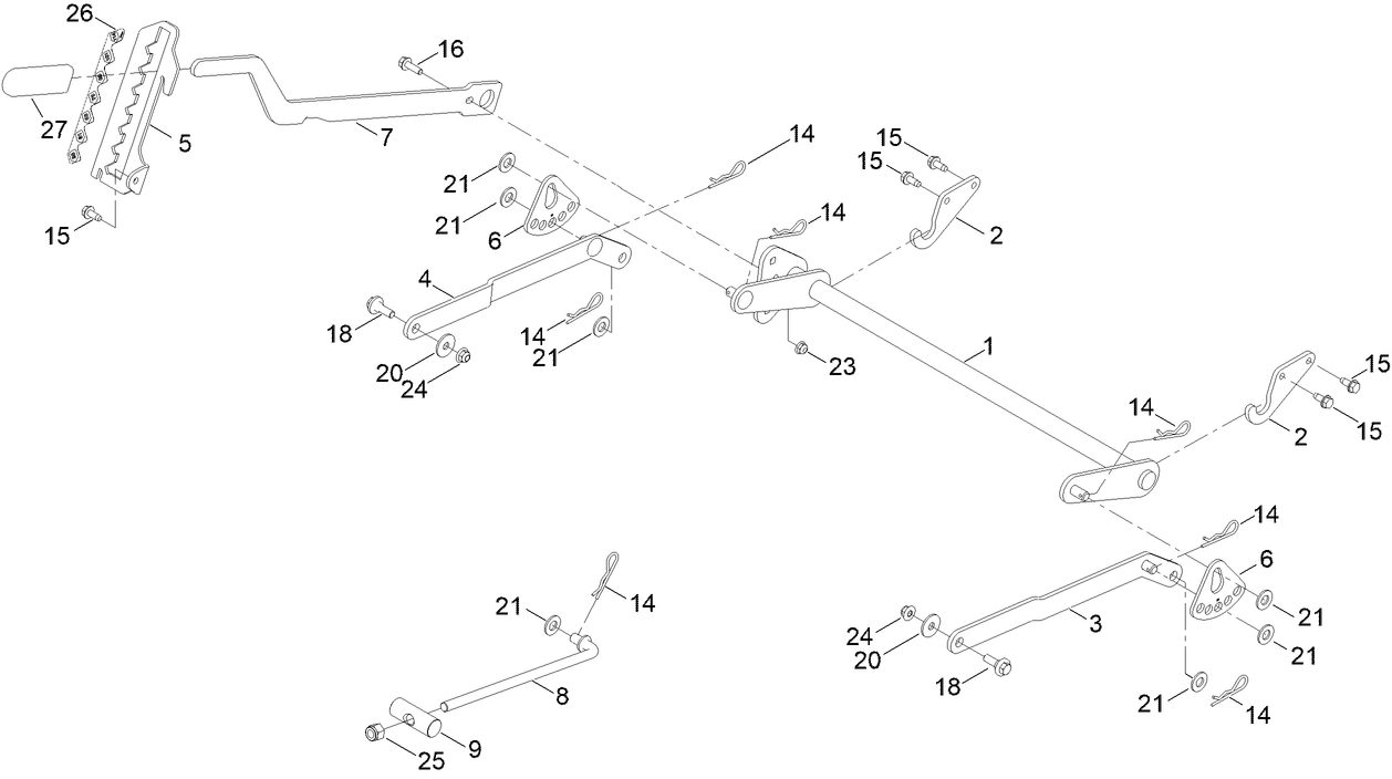 Deck Lift Assembly