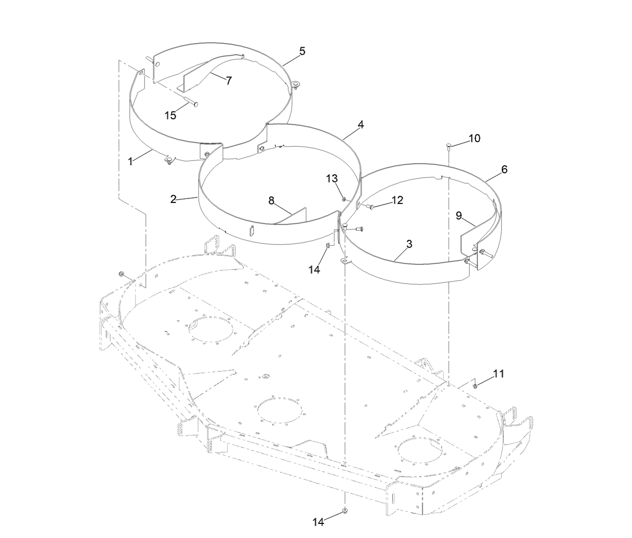 Baffle Kit Assembly No. 144-0380