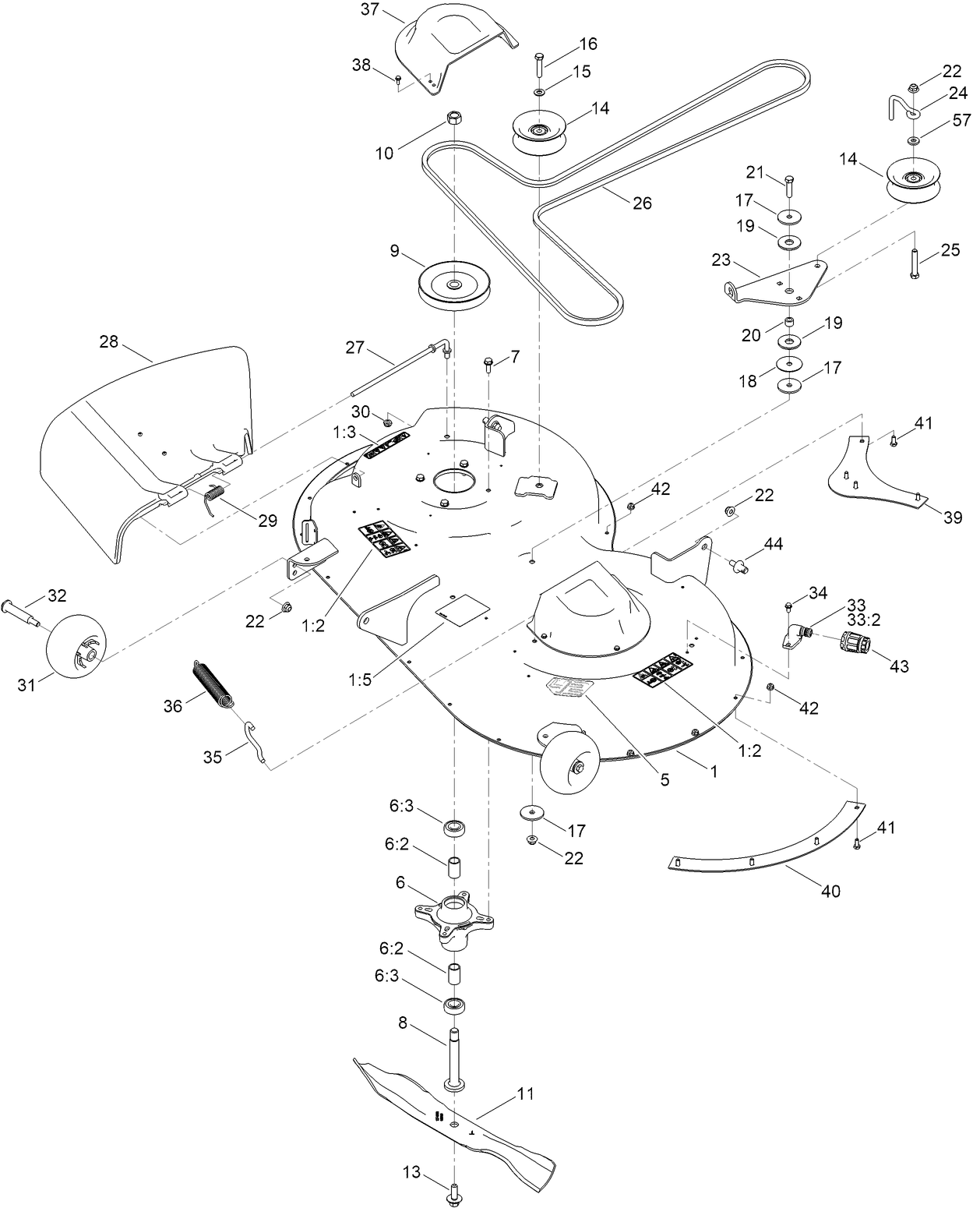 Deck and Decal Assembly