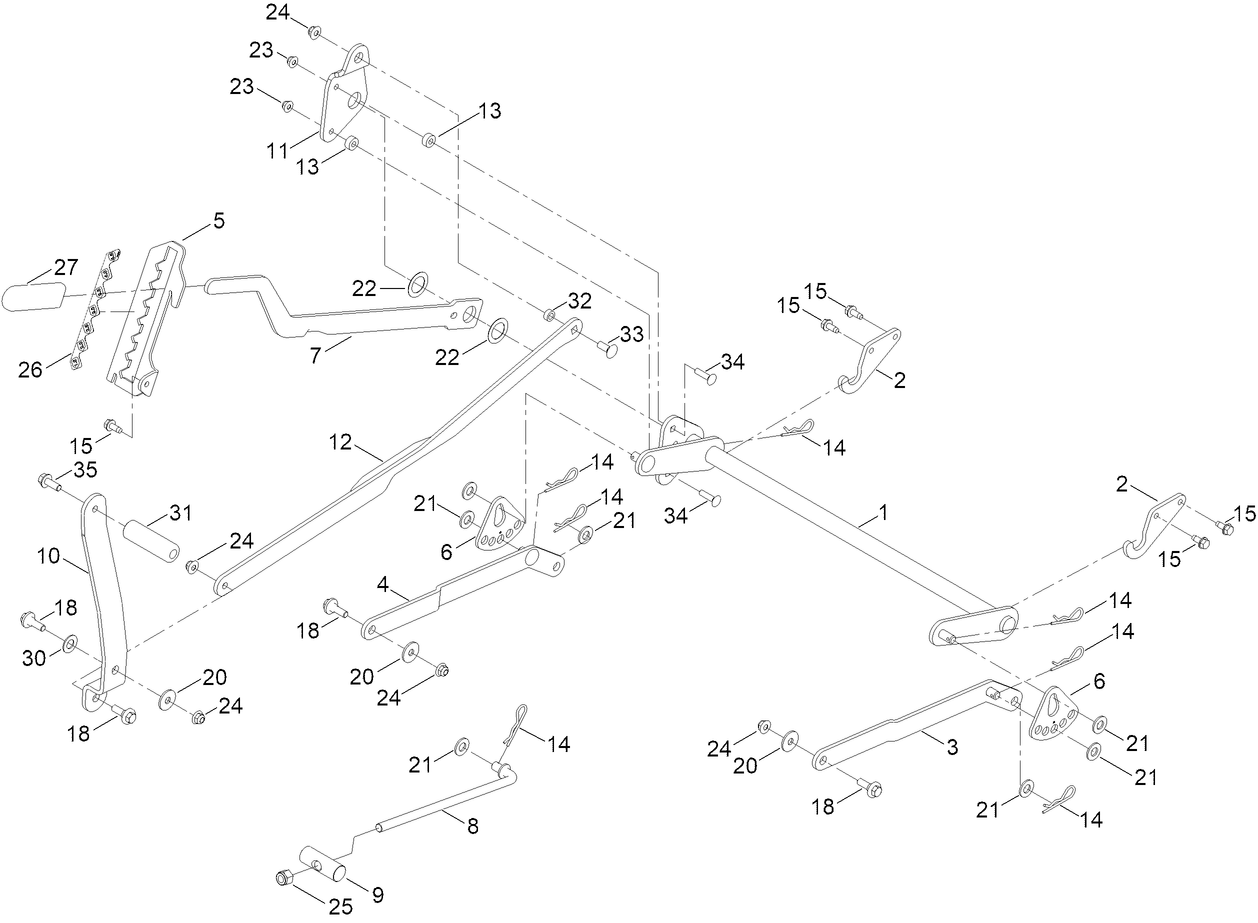 Deck Lift Assembly
