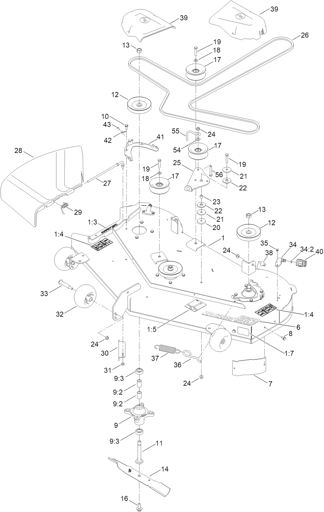 Deck and Decal Assembly