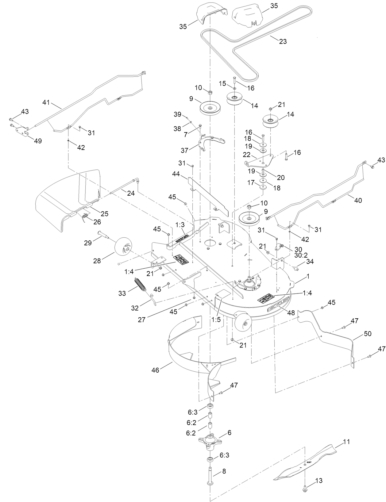 Deck and Decal Assembly
