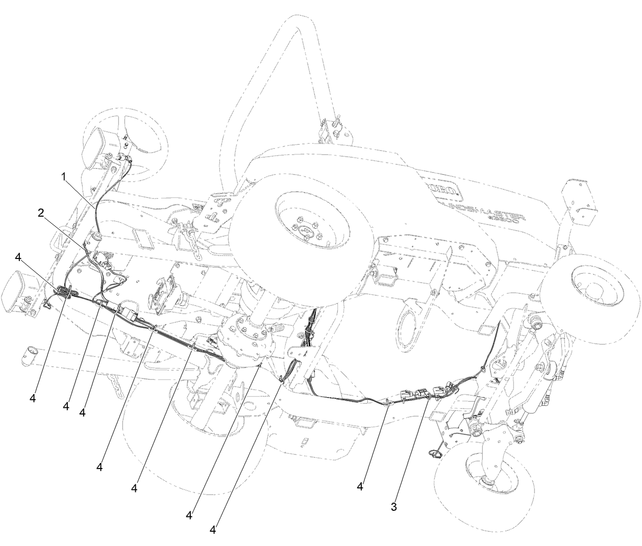 Wire Harness Routing Assembly